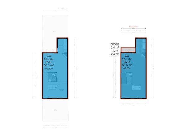 Floorplan - Fahrenheitstraat 128, 1097 PX Amsterdam
